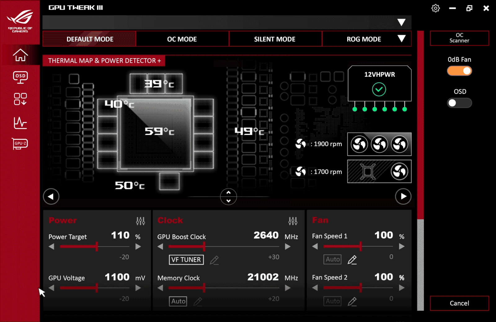 vf tuner