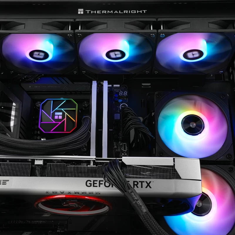 Thermalright Aqua Elite 360 V3 ARGB Black AIO Liquid CPU Cooler 5 Thermalright Aqua Elite 360 V3 ARGB Black AIO Liquid CPU Cooler - Ảnh 5