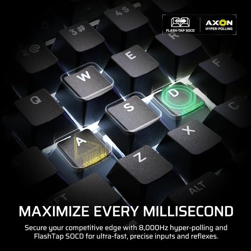CORSAIR Galleon 100 SD (Tích Hợp Stream Deck) Gaming Keyboard - Full size RGB, Pre-lubed MLX Pulse Linear switches, USB 2.0 Type-A 6 CORSAIR Galleon 100 SD (Tích Hợp Stream Deck) Gaming Keyboard - Full size RGB, Pre-lubed MLX Pulse Linear switches, USB 2.0 Type-A - Ảnh 6