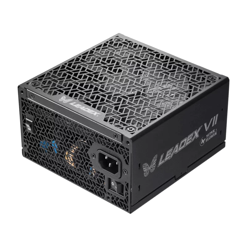 Super Flower Leadex VII Platinum PRO 1200W ATX 3.1 (BK) PSU - 1200W, Black, ATX 3.1 Compatible, Pcie 5.1 ready, 80 Plus Platinum & Cybenetics Platinum 1 Super Flower Leadex VII Platinum PRO 1200W ATX 3.1 (BK) PSU - 1200W, Black, ATX 3.1 Compatible, Pcie 5.1 ready, 80 Plus Platinum & Cybenetics Platinum