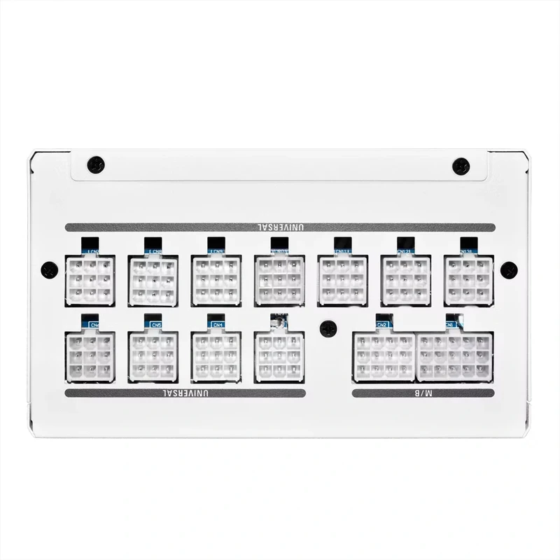 Super Flower Leadex VII Platinum PRO 1200W ATX 3.1 (WH) PSU - 1200W, White, ATX 3.1 Compatible, Pcie 5.1 ready, 80 Plus Platinum & Cybenetics Platinum 3 Super Flower Leadex VII Platinum PRO 1200W ATX 3.1 (WH) PSU - 1200W, White, ATX 3.1 Compatible, Pcie 5.1 ready, 80 Plus Platinum & Cybenetics Platinum - Ảnh 3