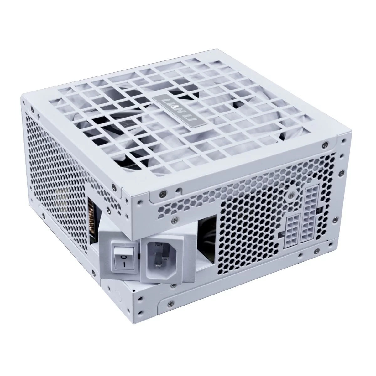 Lian Li RS RS1200G 1200W White Rotational Shift Fully Modular ATX PSU - 1200W ATX12V v3.1 PCIe 5.1, 80 Plus Gold, Full Modular 7 Lian Li RS RS1200G 1200W White Rotational Shift Fully Modular ATX PSU - 1200W ATX12V v3.1 PCIe 5.1, 80 Plus Gold, Full Modular - Ảnh 7