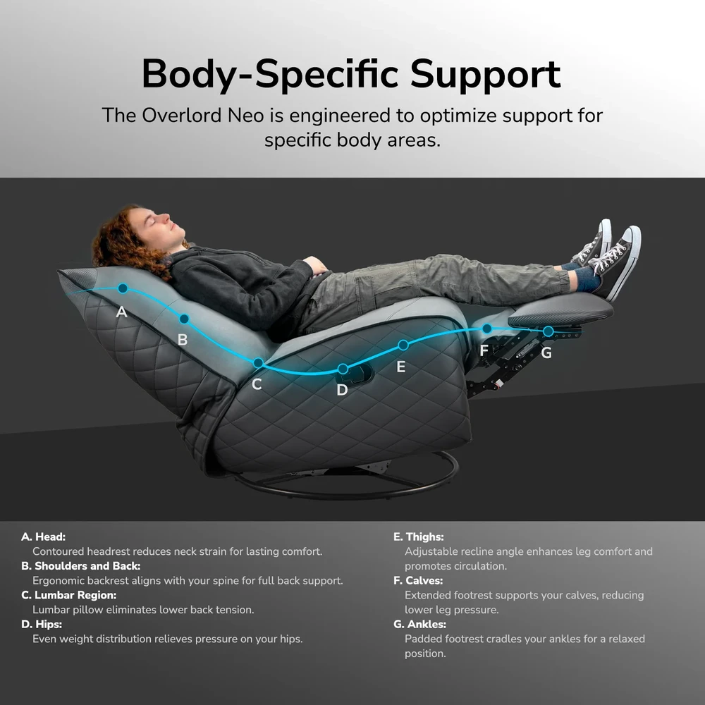 Cougar OVERLORD NEO Gaming Sofa Chair - Leather-like fabric + PVC leatherette, Grey Black, 150kg weight support 15 Cougar OVERLORD NEO Gaming Sofa Chair - Leather-like fabric + PVC leatherette, Grey Black, 150kg weight support - Ảnh 15