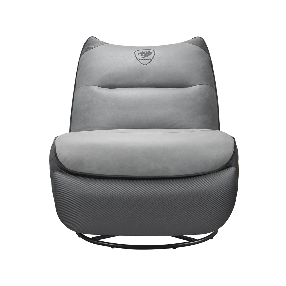 Cougar OVERLORD NEO Gaming Sofa Chair - Leather-like fabric + PVC leatherette, Grey Black, 150kg weight support 2 Cougar OVERLORD NEO Gaming Sofa Chair - Leather-like fabric + PVC leatherette, Grey Black, 150kg weight support - Ảnh 2