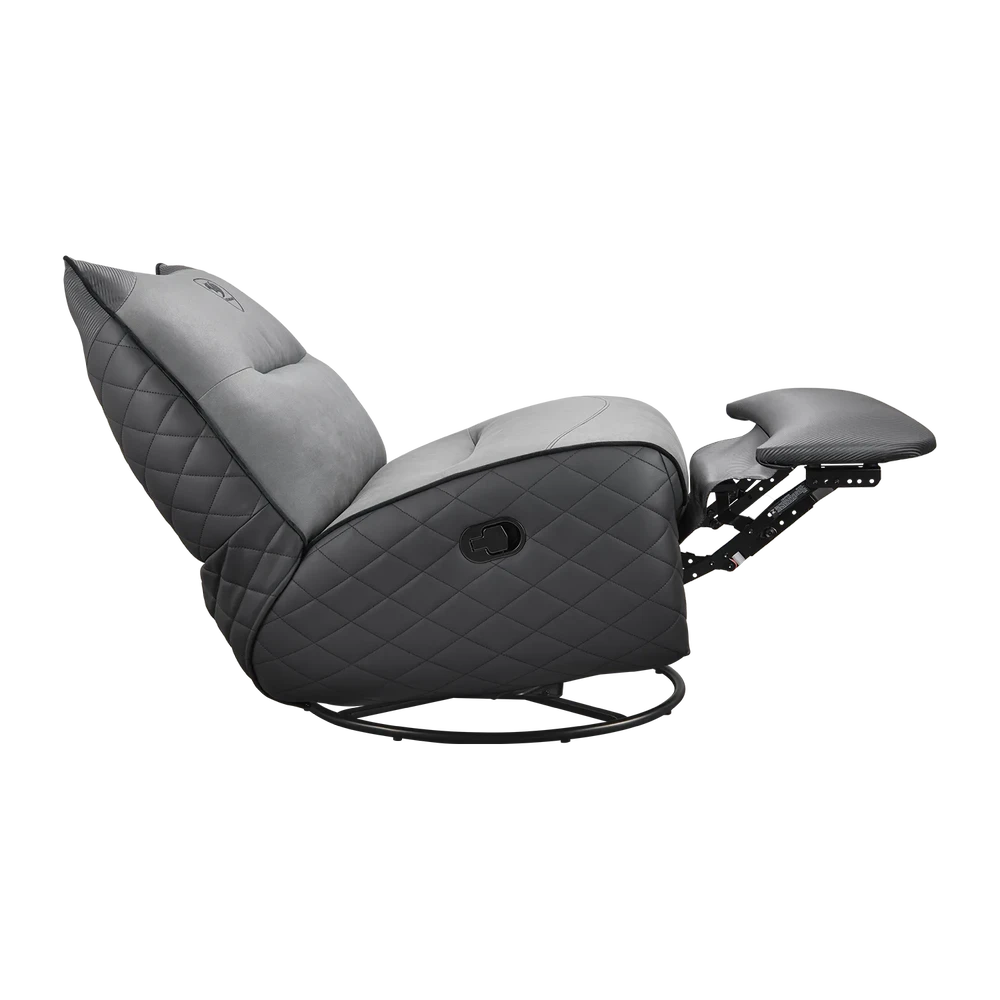 Cougar OVERLORD NEO Gaming Sofa Chair - Leather-like fabric + PVC leatherette, Grey Black, 150kg weight support 12 Cougar OVERLORD NEO Gaming Sofa Chair - Leather-like fabric + PVC leatherette, Grey Black, 150kg weight support - Ảnh 12