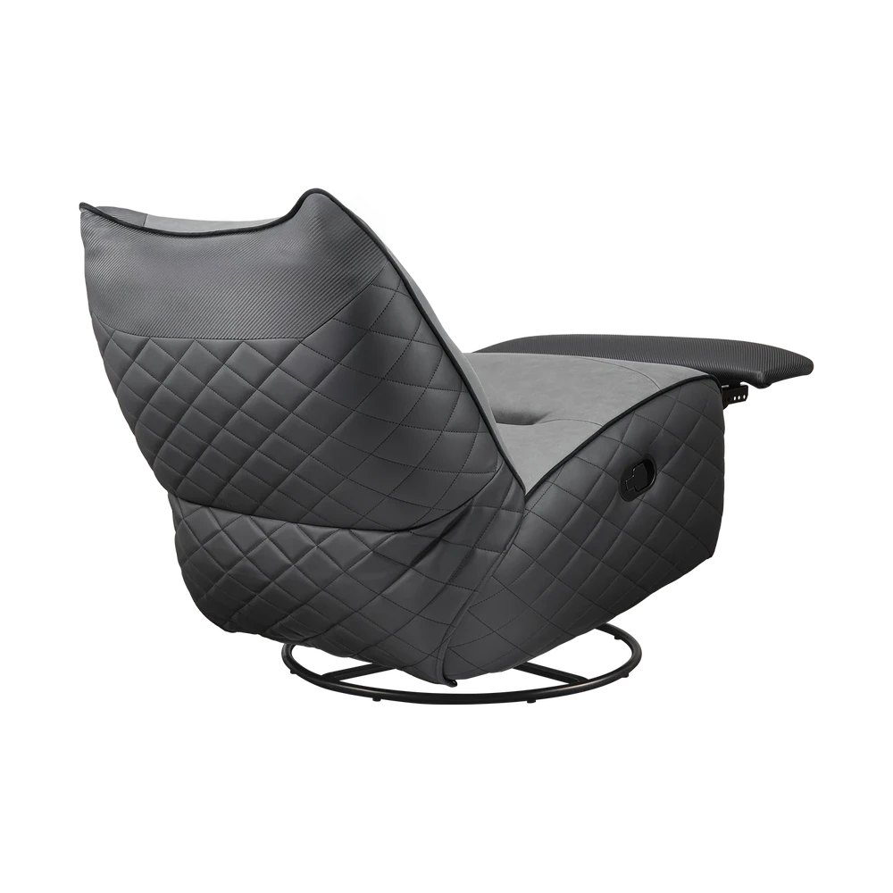 Cougar OVERLORD NEO Gaming Sofa Chair - Leather-like fabric + PVC leatherette, Grey Black, 150kg weight support 6 Cougar OVERLORD NEO Gaming Sofa Chair - Leather-like fabric + PVC leatherette, Grey Black, 150kg weight support - Ảnh 6