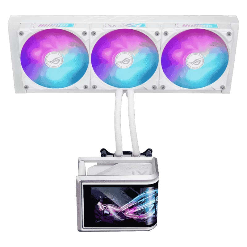 ASUS ROG Ryuo IV SLC 360 ARGB White Edition AIO Liquid CPU Cooler 2 ASUS ROG Ryuo IV SLC 360 ARGB White Edition AIO Liquid CPU Cooler - Ảnh 2
