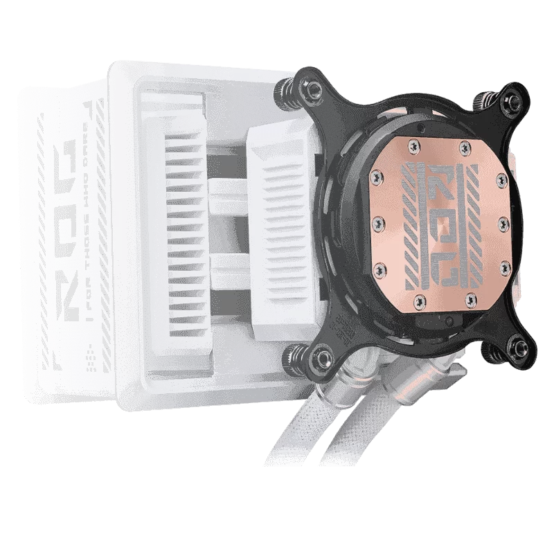 ASUS ROG Ryuo IV SLC 360 ARGB White Edition AIO Liquid CPU Cooler 4 ASUS ROG Ryuo IV SLC 360 ARGB White Edition AIO Liquid CPU Cooler - Ảnh 4