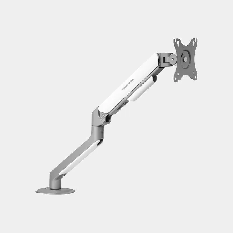 Human Motion T6 Pro 2025 White Monitor Stand 1 Human Motion T6 Pro 2025 White Monitor Stand