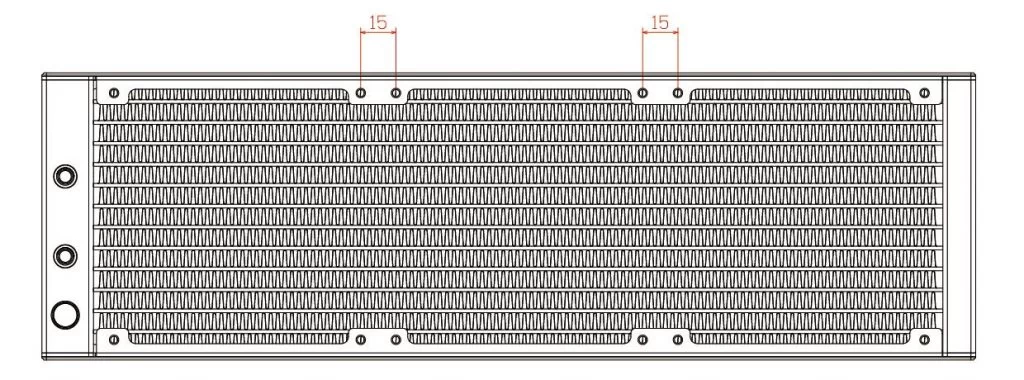 Lian Li UNI FAN AL AL120 Single White - 1x 120mm, no Controller included 41 UNIFAN hole 02 1024x380 1
