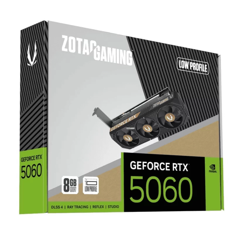 ZOTAC GAMING GeForce RTX 5060 Low Profile 8GB 128 Bit GDDR7 (ZT-B50600L-10L) Graphics Card 9 ZOTAC GAMING GeForce RTX 5060 Low Profile 8GB 128 Bit GDDR7 (ZT-B50600L-10L) Graphics Card - Ảnh 9