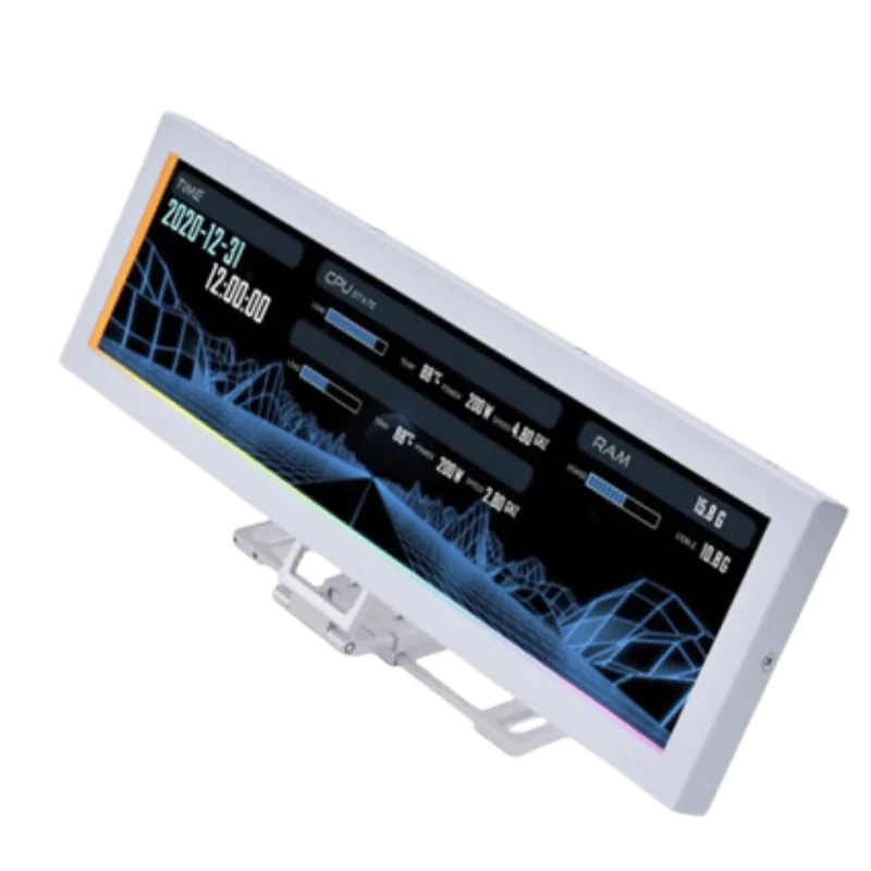 Lian Li 8.8 inch Universal Screen US88v1 White (SM088W) LCD IPS Screen Display 1 Lian Li 8.8 inch Universal Screen US88v1 White (SM088W) LCD IPS Screen Display