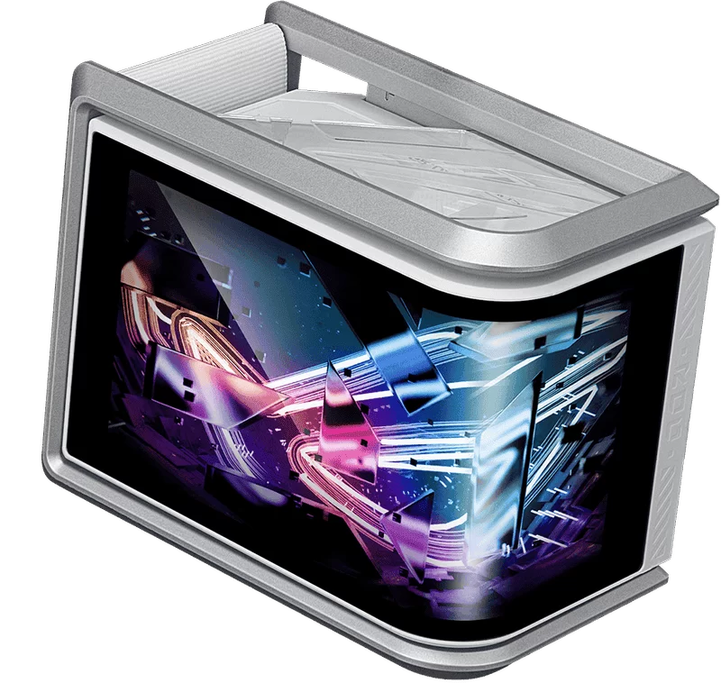 ASUS ROG Ryuo IV SLC 360 ARGB White Edition AIO Liquid CPU Cooler 29 Màn hình cong
