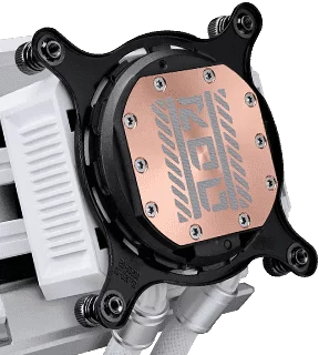 ASUS ROG Ryuo IV SLC 360 ARGB White Edition AIO Liquid CPU Cooler 26 Pump & Thermal Paste
