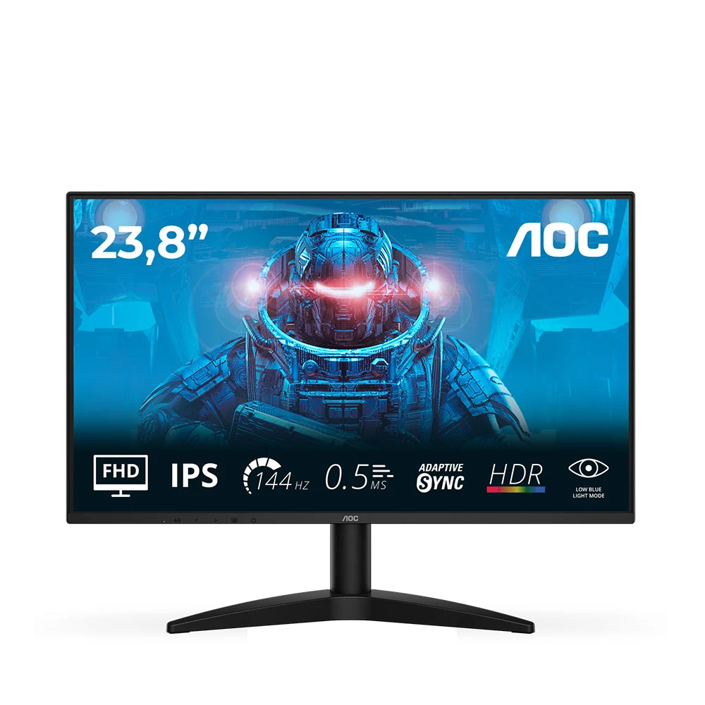 AOC 24B36X.71 Monitor - 24 inch, Full HD, IPS, 144Hz, 0.5ms 9 AOC 24B36X.71 Monitor - 24 inch, Full HD, IPS, 144Hz, 0.5ms - Ảnh 9