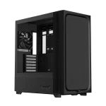 TRYX FLOVA F50 Black Mid-Tower ATX Case, Fabric Finish, TCF Cross-Flow Fan