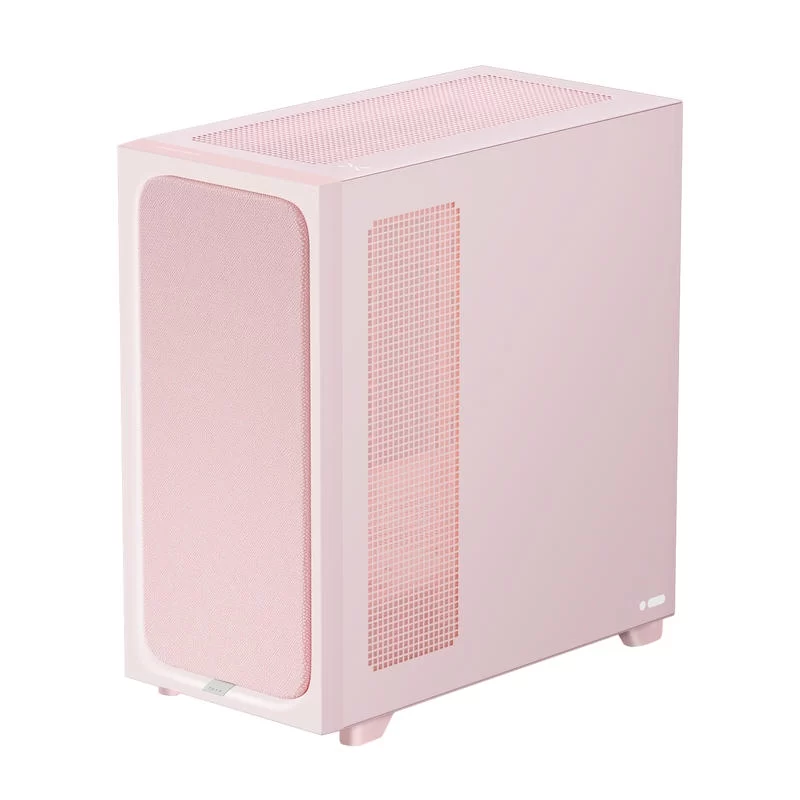TRYX FLOVA F50 Pink Mid-Tower ATX Case, Fabric Finish, TCF Cross-Flow Fan 2 TRYX FLOVA F50 Pink Mid-Tower ATX Case, Fabric Finish, TCF Cross-Flow Fan - Ảnh 2