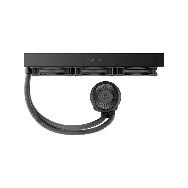 ARCTIC Liquid Freezer III Pro 360 Black AIO Liquid CPU Cooler - 360mm Radiator, PWM-Controlled Pump, Fan Speed: 200-1800 RPM, AM5 - LGA1851 Compatible 4 ARCTIC Liquid Freezer III Pro 360 Black AIO Liquid CPU Cooler - 360mm Radiator, PWM-Controlled Pump, Fan Speed: 200-1800 RPM, AM5 - LGA1851 Compatible - Ảnh 4
