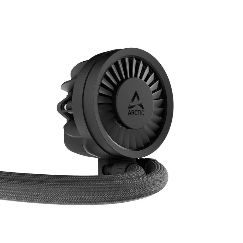 ARCTIC Liquid Freezer III Pro 360 Black AIO Liquid CPU Cooler - 360mm Radiator, PWM-Controlled Pump, Fan Speed: 200-1800 RPM, AM5 - LGA1851 Compatible 5 ARCTIC Liquid Freezer III Pro 360 Black AIO Liquid CPU Cooler - 360mm Radiator, PWM-Controlled Pump, Fan Speed: 200-1800 RPM, AM5 - LGA1851 Compatible - Ảnh 5