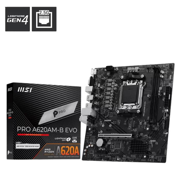MSI Pro A620AM-B EVO DDR5 Mainboard