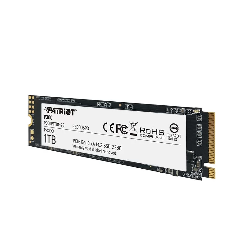 PATRIOT P300 1TB (P300P1TBM28) - M.2 2280 NVME PCIe GEN 3×4 SSD 6 PATRIOT P300 1TB (P300P1TBM28) - M.2 2280 NVME PCIe GEN 3×4 SSD - Ảnh 6