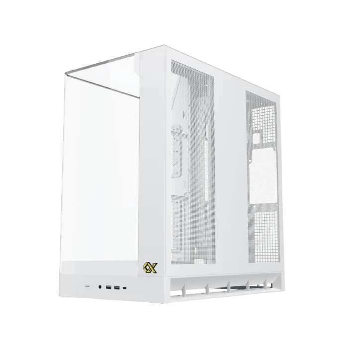 XIGMATEK PANO II ARTIC (EN48425) Mid Tower ATX Case - Full White, Curved Tempered Glass & Top Tempered Glass, No Fan 13 XIGMATEK PANO II ARTIC (EN48425) Mid Tower ATX Case - Full White, Curved Tempered Glass & Top Tempered Glass, No Fan - Ảnh 13