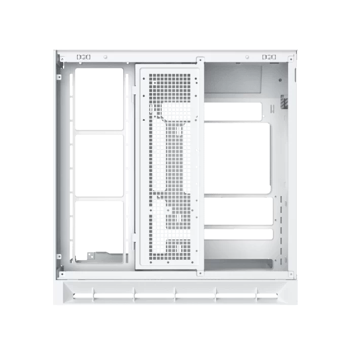 XIGMATEK PANO II ARTIC (EN48425) Mid Tower ATX Case - Full White, Curved Tempered Glass & Top Tempered Glass, No Fan 8 XIGMATEK PANO II ARTIC (EN48425) Mid Tower ATX Case - Full White, Curved Tempered Glass & Top Tempered Glass, No Fan - Ảnh 8