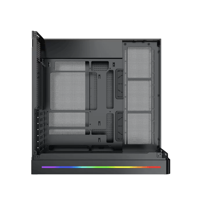 XIGMATEK PANO II BLACK (EN48418) Mid Tower ATX Case - Black, Curved Tempered Glass & Top Tempered Glass, No Fan 8 XIGMATEK PANO II BLACK (EN48418) Mid Tower ATX Case - Black, Curved Tempered Glass & Top Tempered Glass, No Fan - Ảnh 8