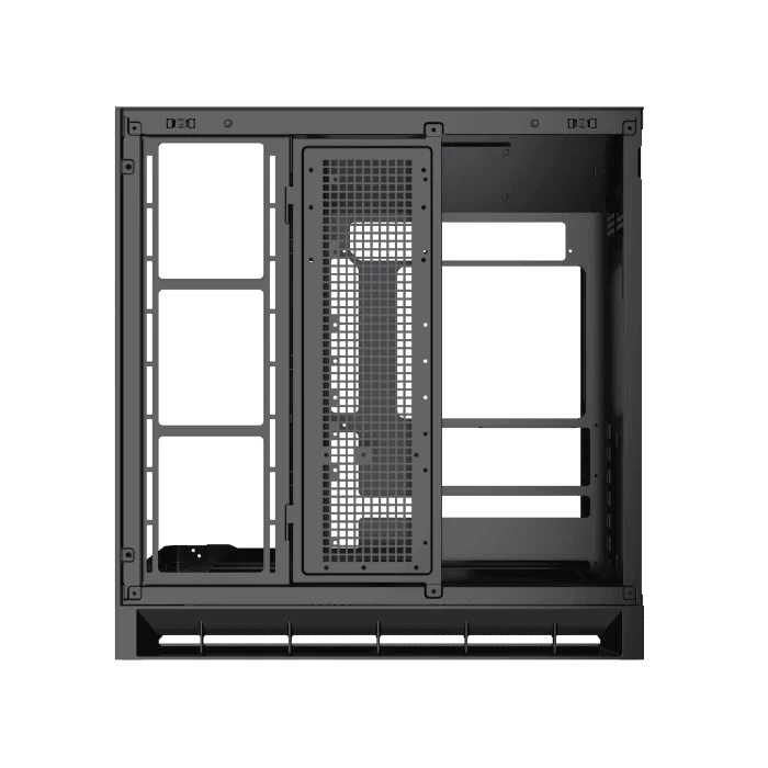 XIGMATEK PANO II BLACK (EN48418) Mid Tower ATX Case - Black, Curved Tempered Glass & Top Tempered Glass, No Fan 7 XIGMATEK PANO II BLACK (EN48418) Mid Tower ATX Case - Black, Curved Tempered Glass & Top Tempered Glass, No Fan - Ảnh 7