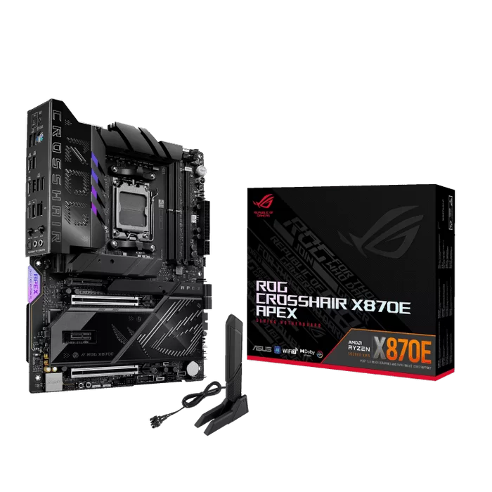 ASUS ROG CROSSHAIR X870E APEX Mainboard 1 ASUS ROG CROSSHAIR X870E APEX Mainboard