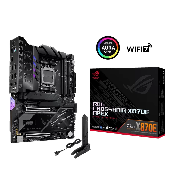 ASUS ROG CROSSHAIR X870E APEX Mainboard 16 ASUS ROG CROSSHAIR X870E APEX Mainboard - Ảnh 16