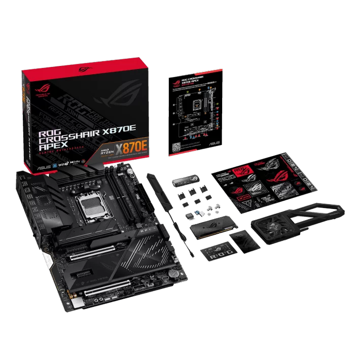 ASUS ROG CROSSHAIR X870E APEX Mainboard 4 ASUS ROG CROSSHAIR X870E APEX Mainboard - Ảnh 4