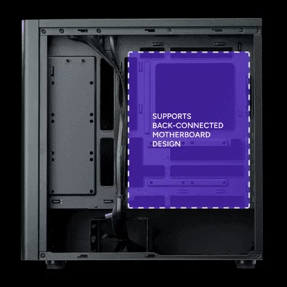 Cooler Master Elite 502 Lite Black Case - Tempered Glass, USB-Type C 11 Case hình ảnh