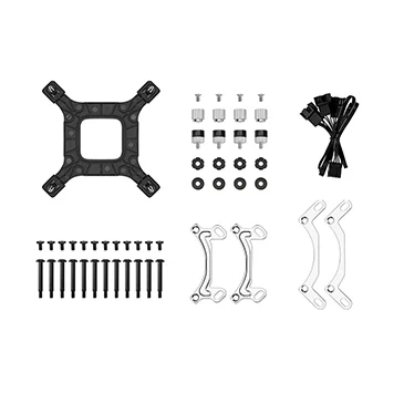 DeepCool LE360 V2 ARGB Black AIO Liquid CPU Cooler - 360mm Radiator, 3x FD12 ARGB Fans, 5th Gen Pump, AMD AM5 / Intel LGA1700 Compatible 6 DeepCool LE360 V2 ARGB Black AIO Liquid CPU Cooler - 360mm Radiator, 3x FD12 ARGB Fans, 5th Gen Pump, AMD AM5 / Intel LGA1700 Compatible - Ảnh 6