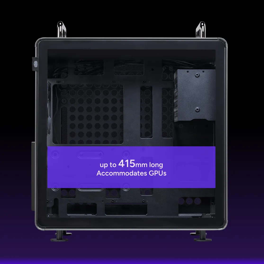case QUBE 540 thiết kế gaming hiện đại