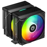 ID-COOLING FROZN A620 PRO SE ARGB Black CPU Air Cooler - Black, 6x Ø6 mm copper Heat Pipes