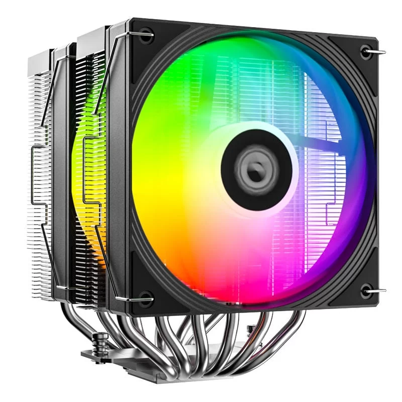 ID-COOLING FROZN A620 PRO SE ARGB Black CPU Air Cooler - Black, 6x Ø6 mm copper Heat Pipes 3 ID-COOLING FROZN A620 PRO SE ARGB Black CPU Air Cooler - Black, 6x Ø6 mm copper Heat Pipes - Ảnh 3