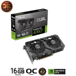 ASUS Dual GeForce RTX 4060Ti EVO OC Edition 16GB GDDR6 (DUAL-RTX4060TI-O16G-EVO) Graphics Card