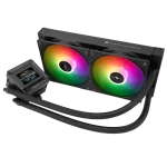 Thermalright Frozen Warframe 240 SE ARGB Black AIO Liquid CPU Cooler - 2" Magnet-Absorbent IPS LCD Screen