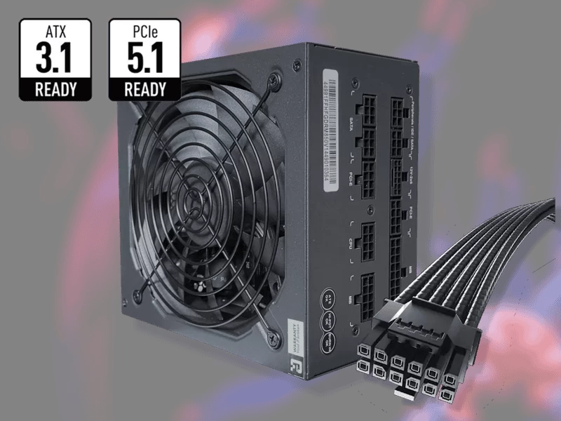 Jetek Full Modular RM850 E5.1 ATX 3.1 PCIe 5.1