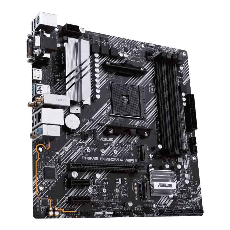 ASUS PRIME B550M-A WIFI II Mainboard 3 ASUS PRIME B550M-A WIFI II Mainboard - Ảnh 3