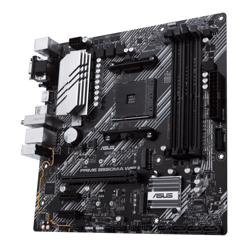 ASUS PRIME B550M-A WIFI II Mainboard 4 ASUS PRIME B550M-A WIFI II Mainboard - Ảnh 4