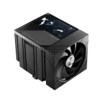 TRYX TURRIS 620 Black 5.0" IPS Customizable Screen Dual Tower CPU Air Cooler - 6x Ø6 mm copper Heat Pipes (H-T620N-DM2M-G0K)
