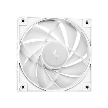 DeepCool LE360 V2 ARGB White AIO Liquid CPU Cooler - 360mm Radiator, 3x FD12 ARGB Fans, 5th Gen Pump, AMD AM5 / Intel LGA1700 Compatible 4 DeepCool LE360 V2 ARGB White AIO Liquid CPU Cooler - 360mm Radiator, 3x FD12 ARGB Fans, 5th Gen Pump, AMD AM5 / Intel LGA1700 Compatible - Ảnh 4