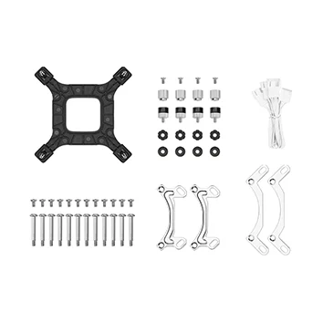 DeepCool LE360 V2 ARGB White AIO Liquid CPU Cooler - 360mm Radiator, 3x FD12 ARGB Fans, 5th Gen Pump, AMD AM5 / Intel LGA1700 Compatible 6 DeepCool LE360 V2 ARGB White AIO Liquid CPU Cooler - 360mm Radiator, 3x FD12 ARGB Fans, 5th Gen Pump, AMD AM5 / Intel LGA1700 Compatible - Ảnh 6