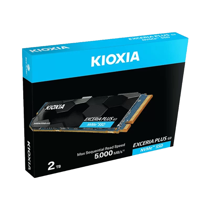 KIOXIA EXCERIA PLUS G3 2TB (LSD20Z002TG8) SSD - M.2 2280 NVMe PCIe Gen4x4 2 KIOXIA EXCERIA PLUS G3 2TB (LSD20Z002TG8) SSD - M.2 2280 NVMe PCIe Gen4x4 - Ảnh 2
