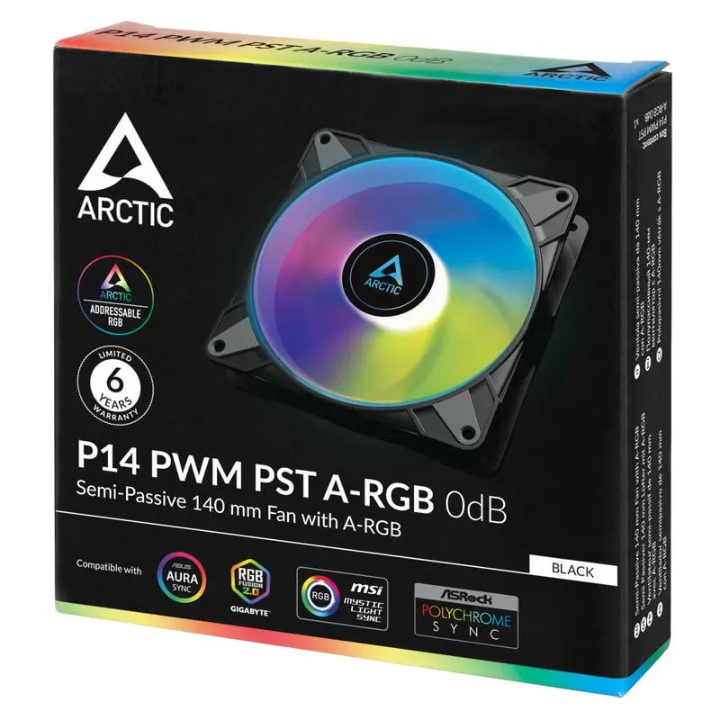 Arctic P14 PWM PST A-RGB 140mm Fan 8 Arctic P14 PWM PST A-RGB 140mm Fan - Ảnh 8