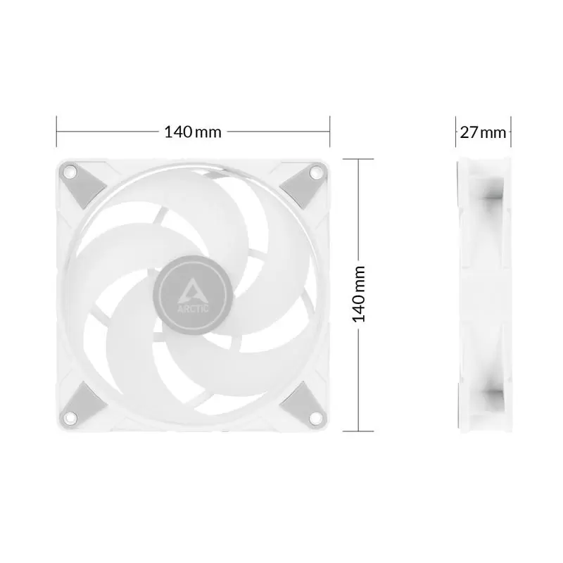Arctic P14 PWM PST A-RGB 140mm Fan 11 Arctic P14 PWM PST A-RGB 140mm Fan - Ảnh 11