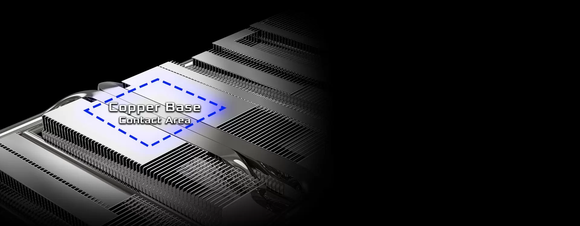 ASRock RX 9060 XT ống dẫn nhiệt tiếp xúc tối đa GPU
