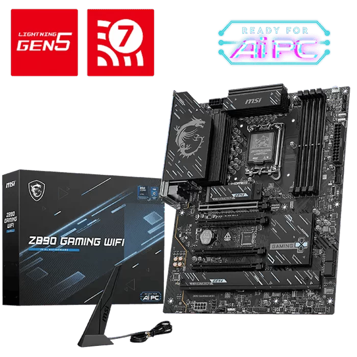 MSI Z890 GAMING WIFI DDR5 Mainboard